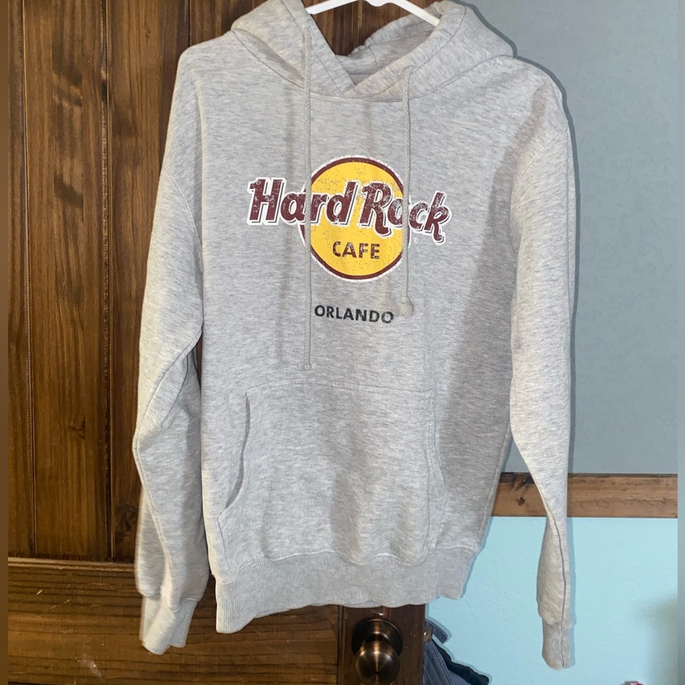 Hard Rock Orlando Grey Hoodie